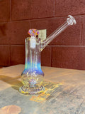 Bubbler 14mm amber purple