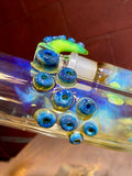 Large Head Banger slyme/ blue amber purple