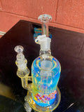 Ball vape Home run Hitter detachable mouthpiece, snorkel with push button carb amber purplious 18mm