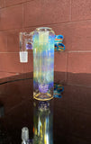 Ash catcher with perk 18mm purple lollipop
