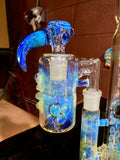 Large head banger dry catcher set 18mm color aero￼